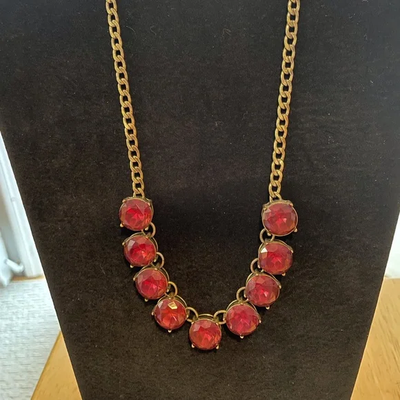 Chloe + Isabel faux garnet necklace - Picture 4 of 6
